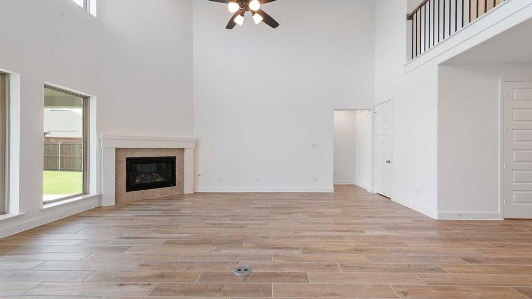 Spacious, unfurnished interior of a new home in North Sky 55', Celina (Image 21).