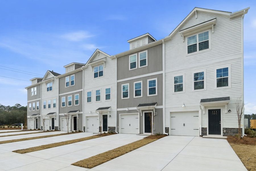 Representative exterior photo of a completed home built from the Aspen 3 Exterior by McGuinn Homes in Liberty Village, Hinesville, GA (Image 25).