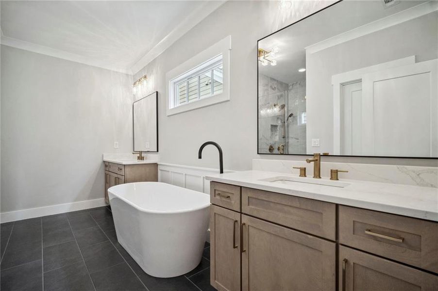 Furnished interior view inside a new home in , Woodstock (Image 16).