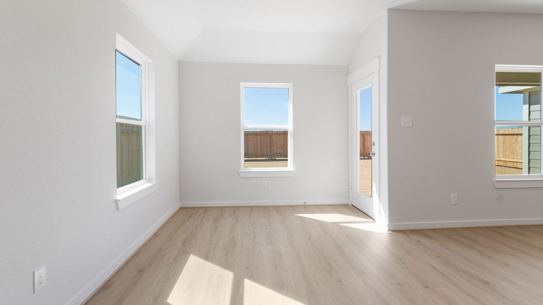 Representative furnished interior of a home built from the Blanton by Brightland Homes in Cielo, Conroe (Image 9).