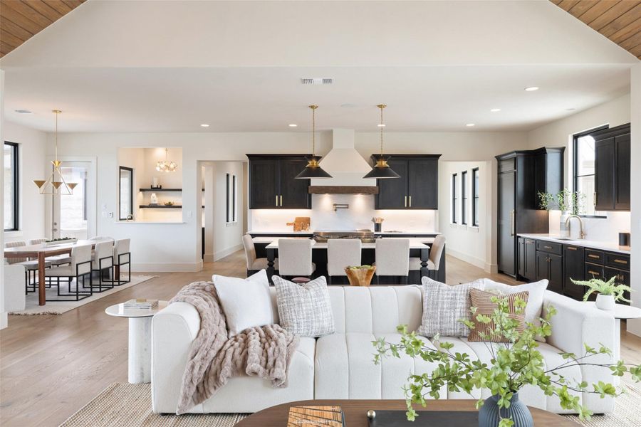 Furnished interior view inside a new home in , Austin (Image 29). Furnished interior view inside a new home in , Austin (Image 29).