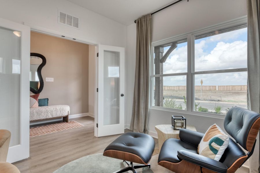 Representative furnished interior of a home built from the Gage by Ashton Woods in The Preserve at the Wilder, Adkins (Image 12). Representative furnished interior of a home built from the Gage by Ashton Woods in The Preserve at the Wilder, Adkins (Image 12).