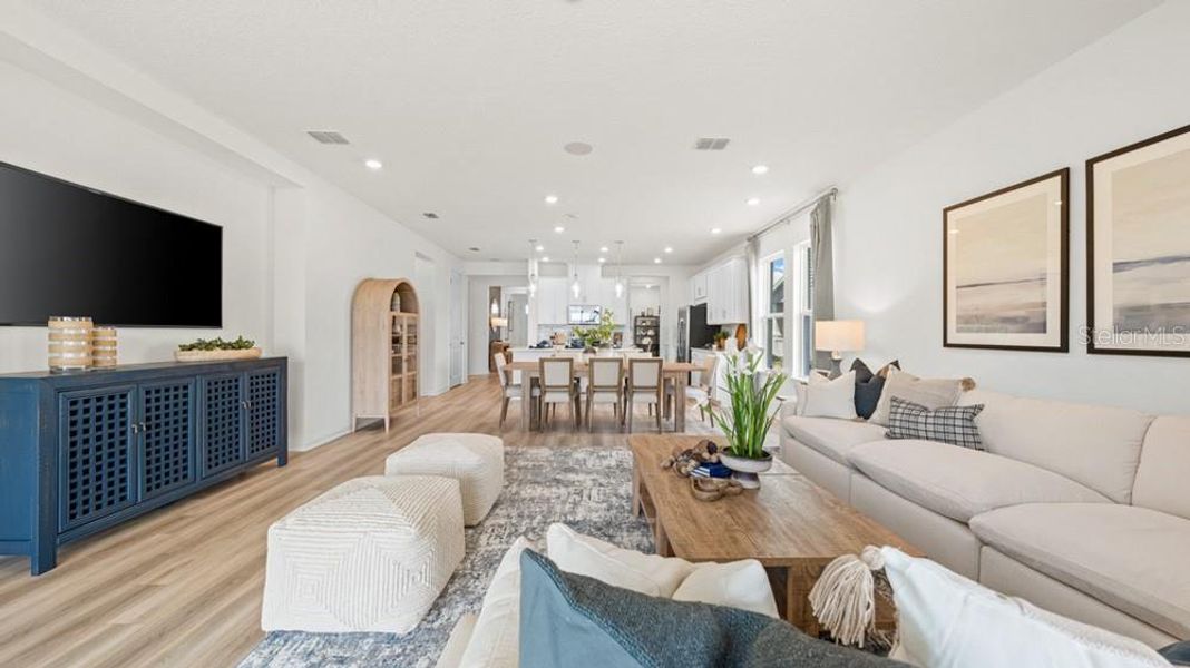 Furnished interior view inside a new home in Timber Ridge, Plant City (Image 12).