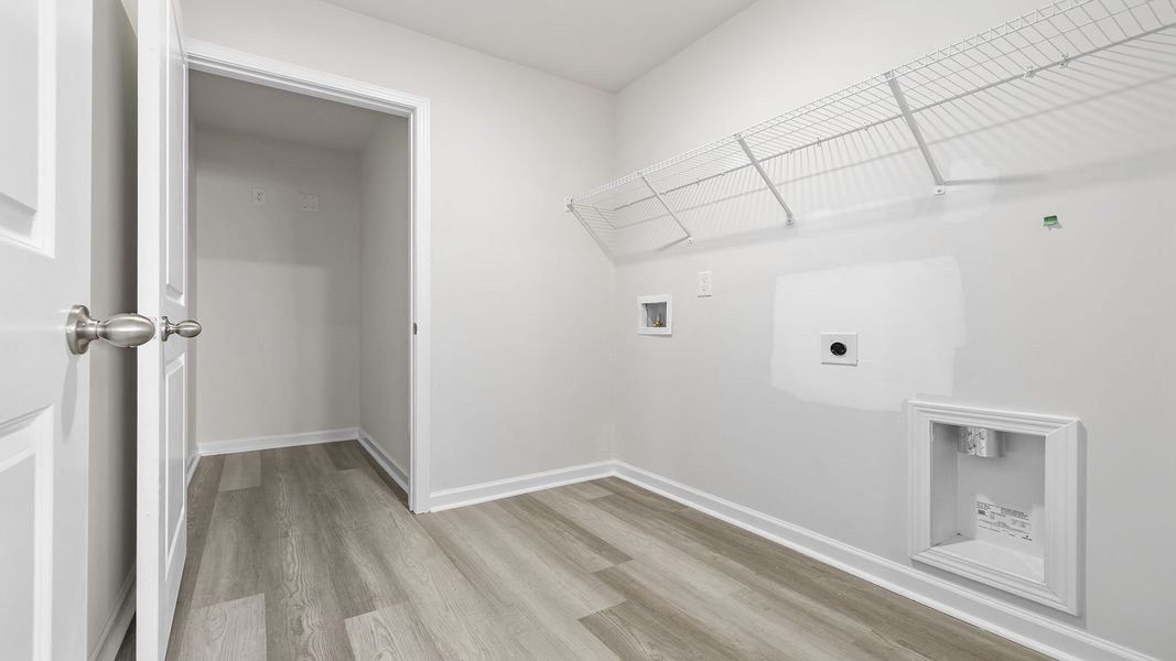 Spacious, unfurnished interior of a new home in Village Grove, Greenville (Image 31).