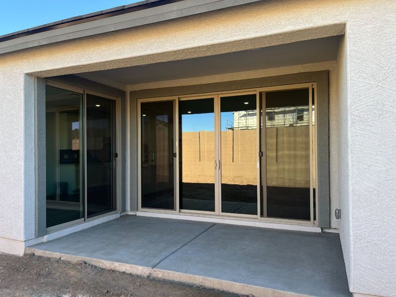 Covered patio