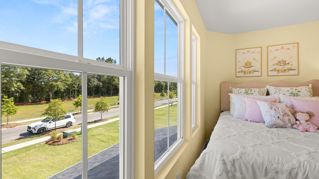 Representative furnished interior of a home built from the Iria Glen by D.R. Horton in Brookland Commons, Monroe (Image 44).
