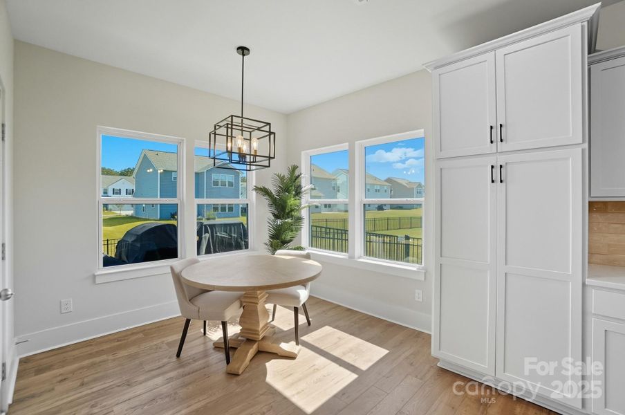 Furnished interior view inside a new home in , Monroe (Image 25).