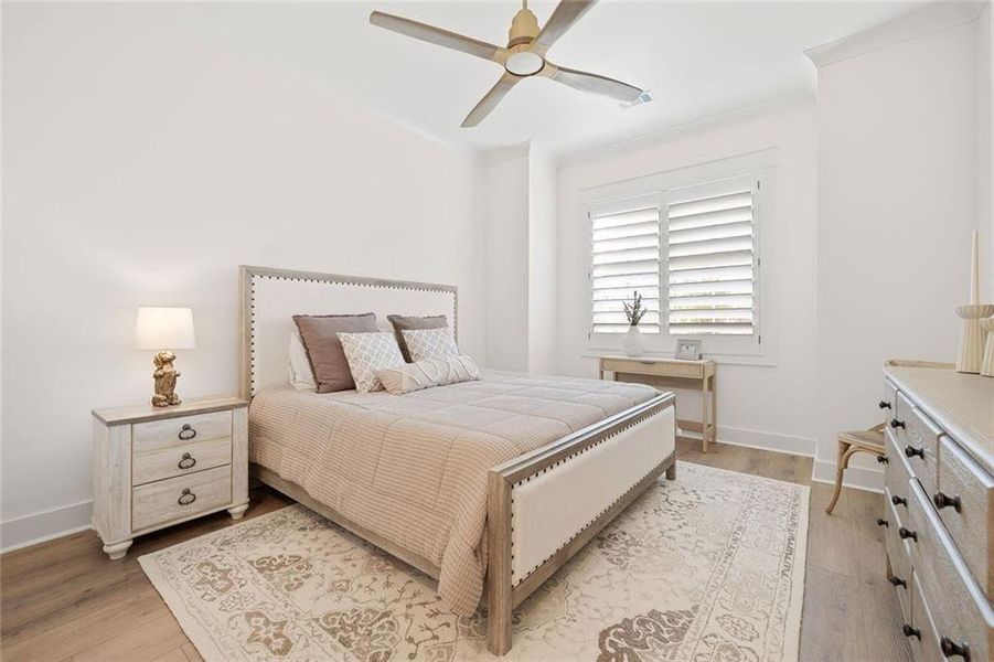 Furnished interior view inside a new home in , Dawsonville (Image 13).