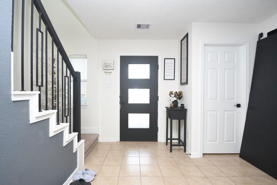 Furnished interior view inside a new home in , Katy (Image 15).