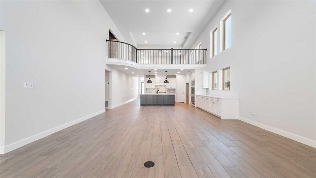 Spacious, unfurnished interior of a new home in The Heights At Uptown Celina 50', Celina (Image 18).