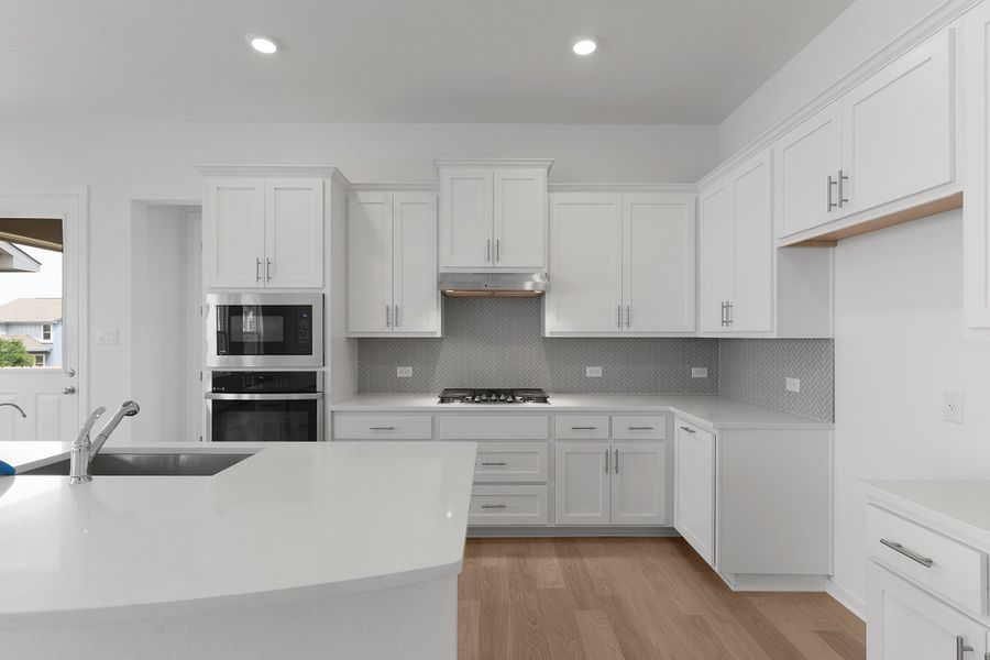 Representative furnished interior of a home built from the Annie by Chesmar Homes in Nolina, Georgetown (Image 4).