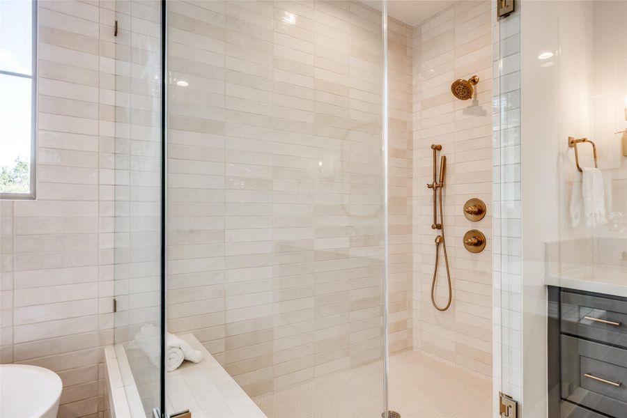 Furnished interior view inside a new home in , Houston (Image 36).