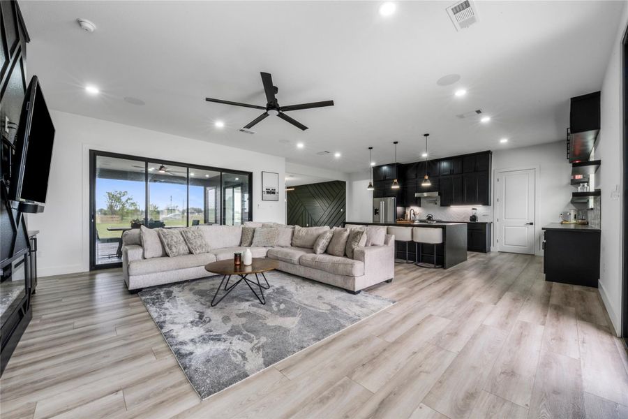 Furnished interior view inside a new home in , Sealy (Image 13).