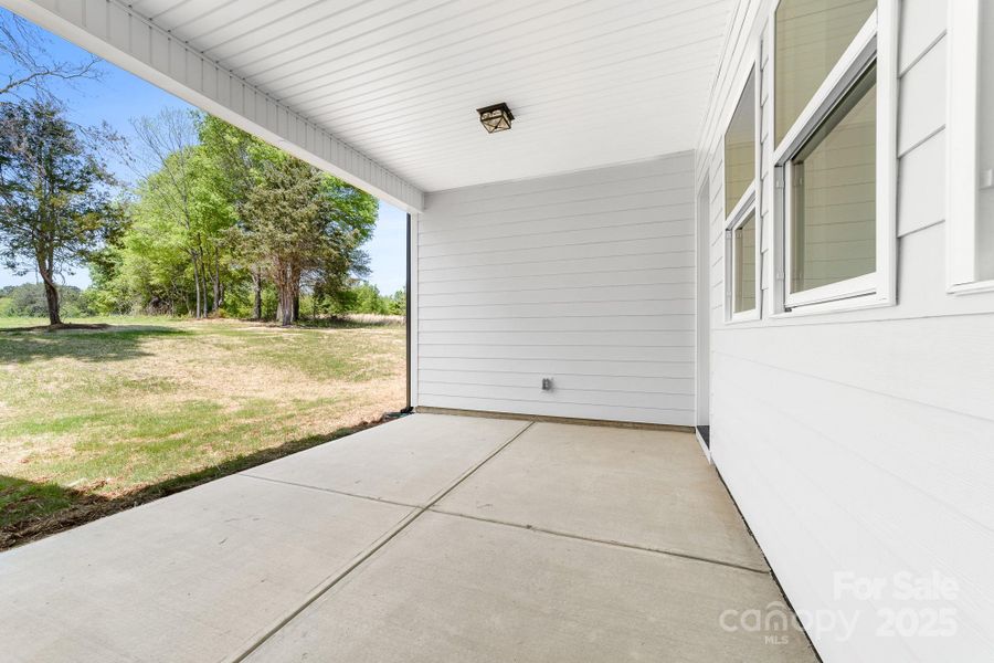 Exterior details and patio area of a home in , Bessemer City (Image 24).