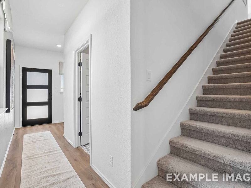 Representative unfurnished interior of a home built from the The Pinecrest B w/ 3rd Car by Davidson Homes LLC in Saddle Creek Ranch, Cibolo (Image 22).