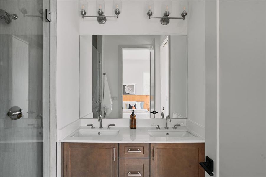 Furnished interior view inside a new home in , Austin (Image 14).