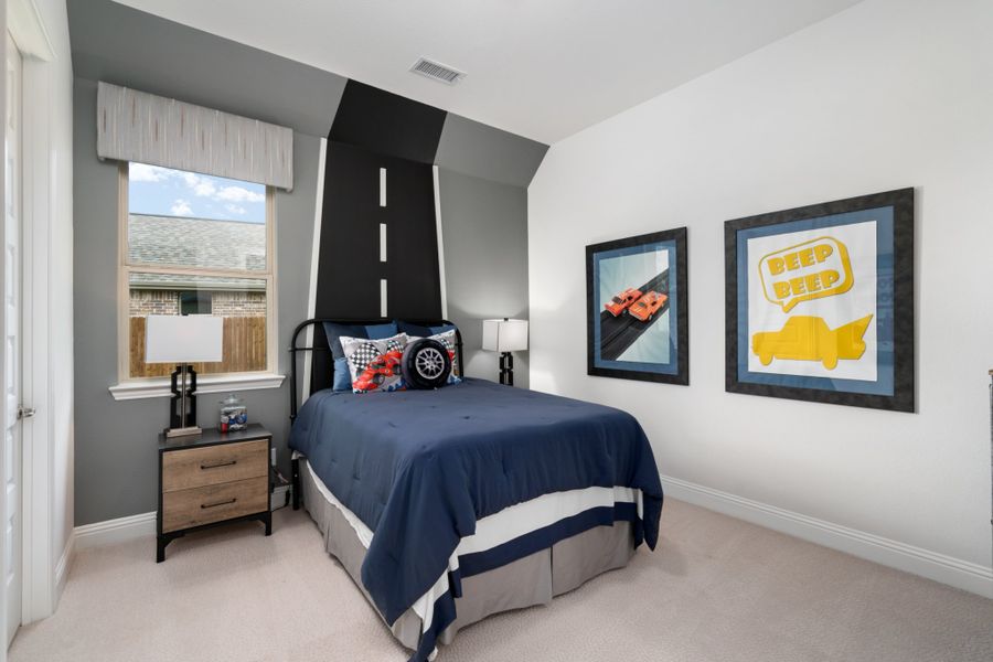 Representative furnished interior of a home built from the Mason by UnionMain Homes in Edgewater, Fate (Image 7).