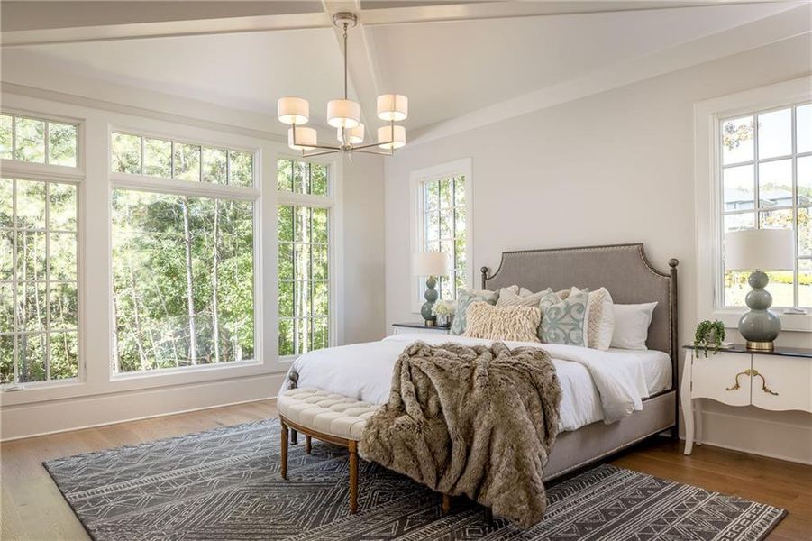 Furnished interior view inside a new home in , Canton (Image 15).