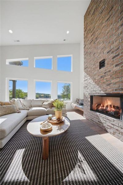 Furnished interior view inside a new home in , Blairsville (Image 15).