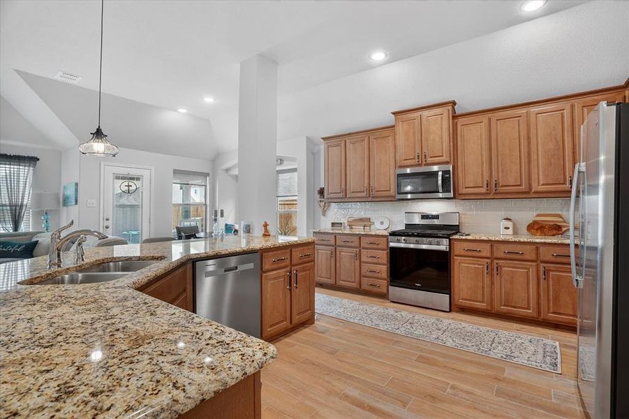 Furnished interior view inside a new home in Silo Mills, Joshua (Image 19).