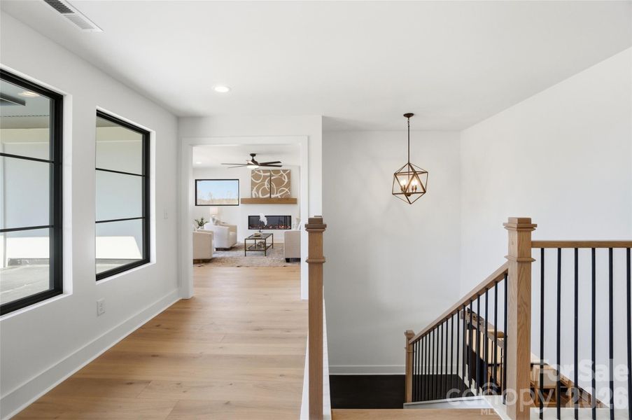 Furnished interior view inside a new home in , Mooresville (Image 11).