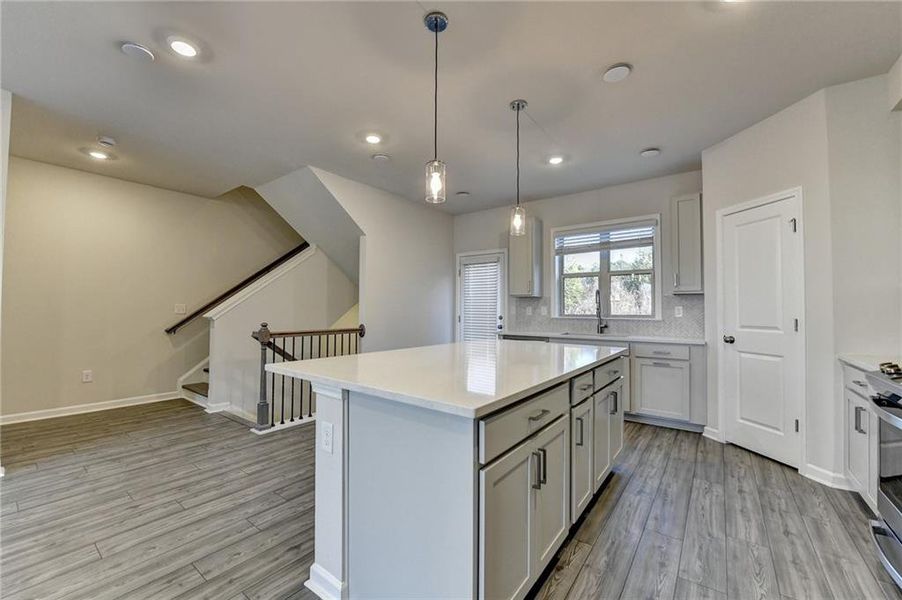 Furnished interior view inside a new home in , Marietta (Image 12). Furnished interior view inside a new home in , Marietta (Image 12).