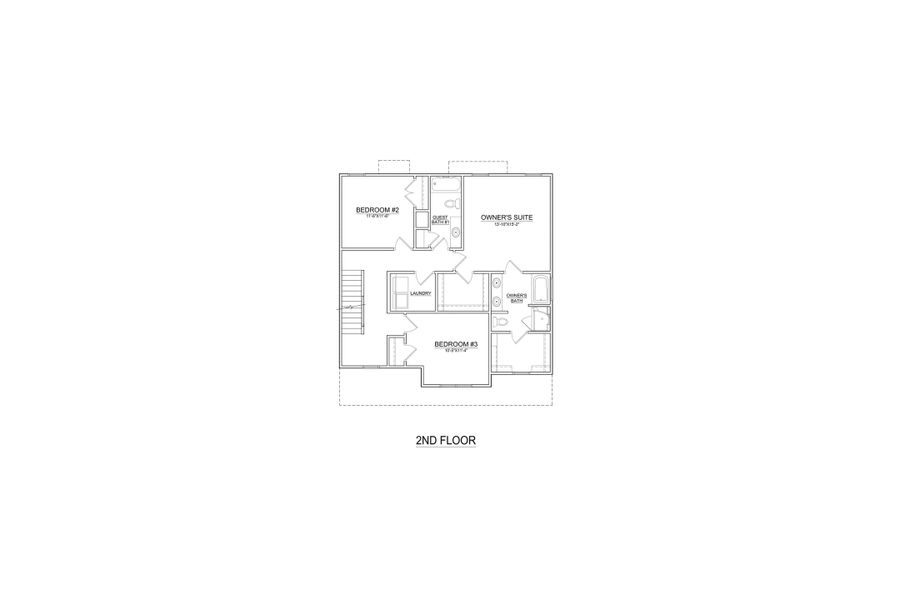 2D floor plan layout of this home in Davenport Farms, Winterville, NC (Image 3). 2D floor plan layout of this home in Davenport Farms, Winterville, NC (Image 3).