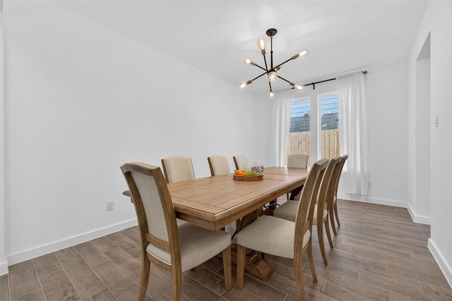 Furnished interior view inside a new home in , Richmond (Image 27). Furnished interior view inside a new home in , Richmond (Image 27).