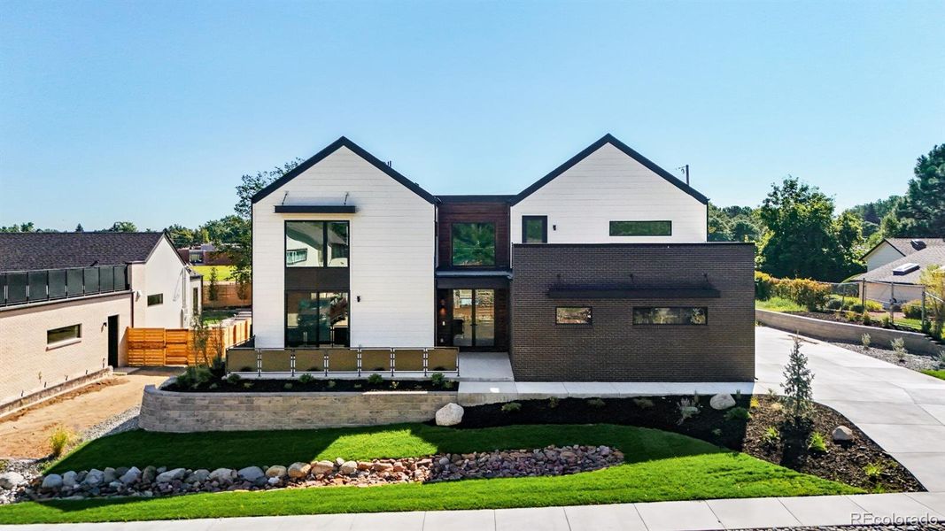 Front exterior of a new home in , Golden, CO, highlighting curb appeal (Image 26).