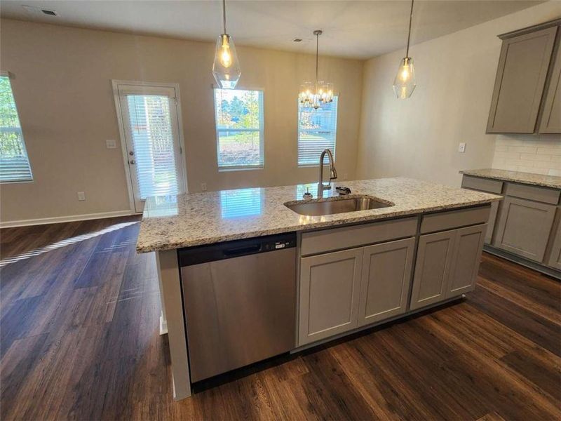 Furnished interior view inside a new home in The Woodlands Preserve, Jackson (Image 12).