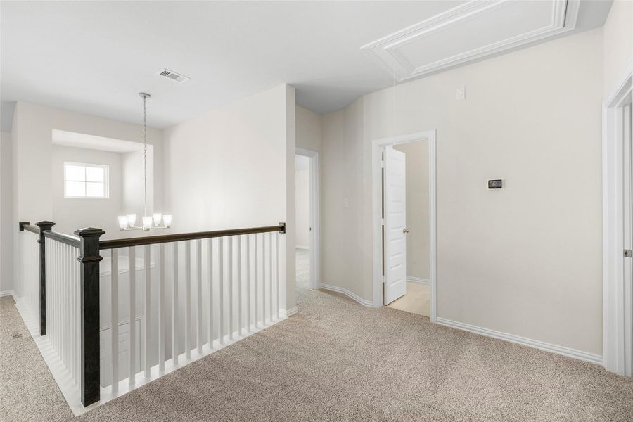 Spacious, unfurnished interior of a new home in Southern Pointe, College Station (Image 31). Spacious, unfurnished interior of a new home in Southern Pointe, College Station (Image 31).