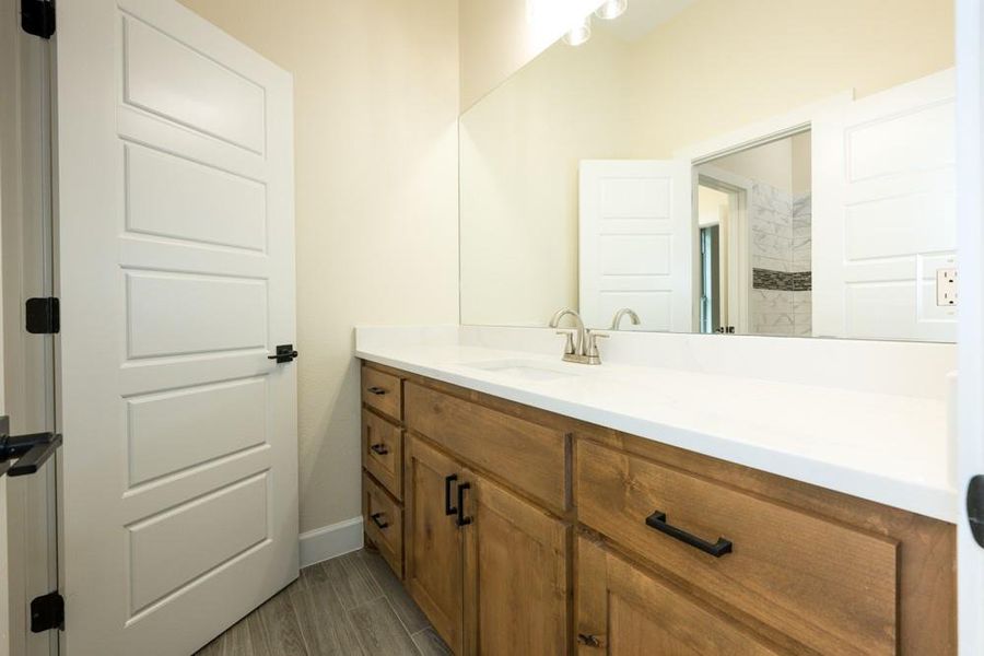 Furnished interior view inside a new home in , Blue Ridge (Image 16).