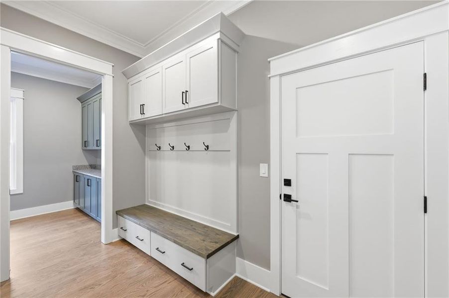 Furnished interior view inside a new home in , Buford (Image 14).