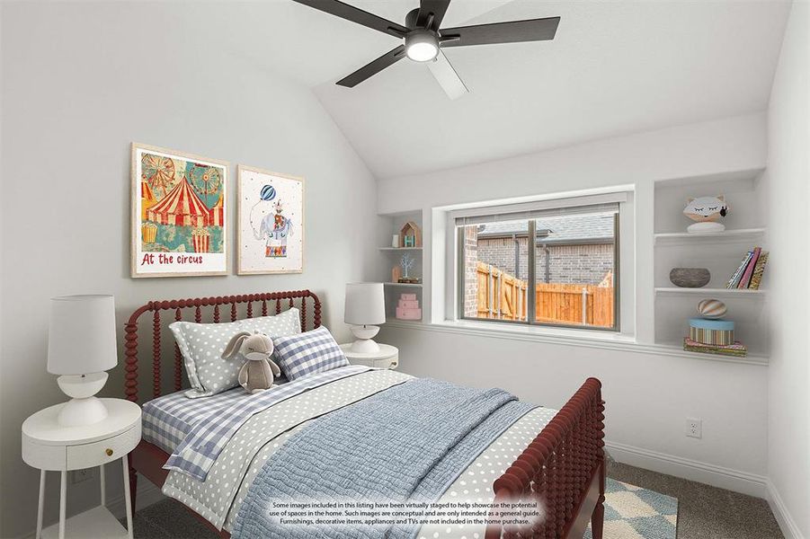 Furnished interior view inside a new home in West Crossing, Anna (Image 9).