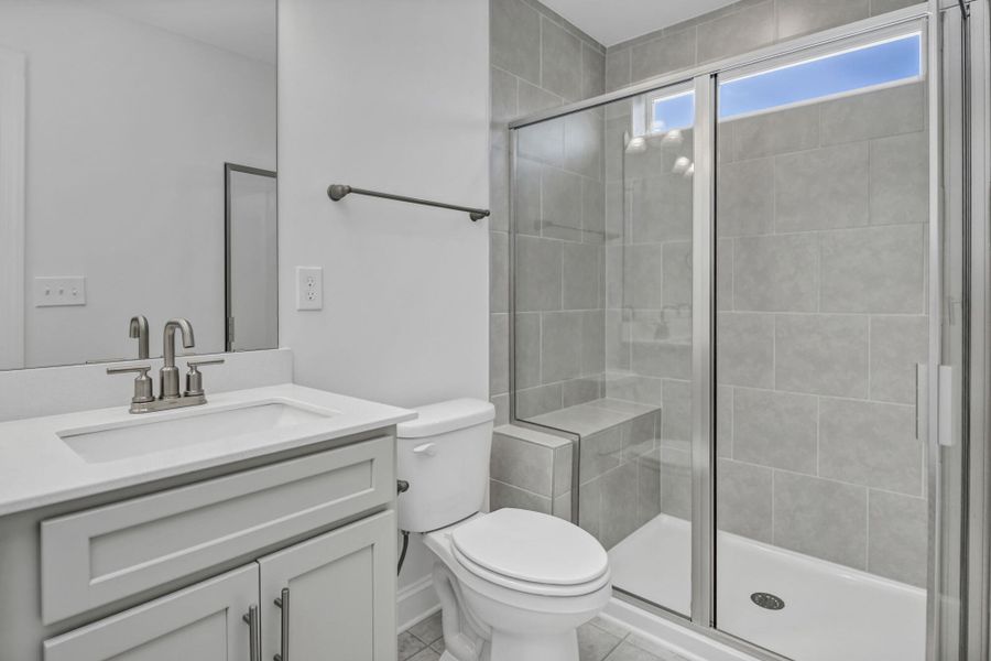 Furnished interior view inside a new home in Lake Carolina Townhomes, Columbia (Image 18).