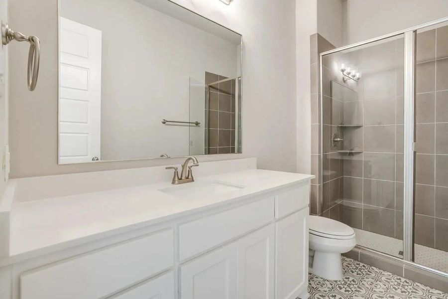 Representative furnished interior of a home built from the The Landry by Elmwood Custom Homes in Ranch at Stone Hill, Waxahachie (Image 19). Representative furnished interior of a home built from the The Landry by Elmwood Custom Homes in Ranch at Stone Hill, Waxahachie (Image 19).