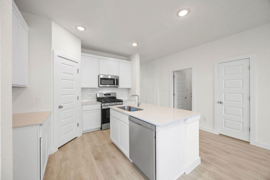 Furnished interior view inside a new home in Prairie Winds, Hutto (Image 5).