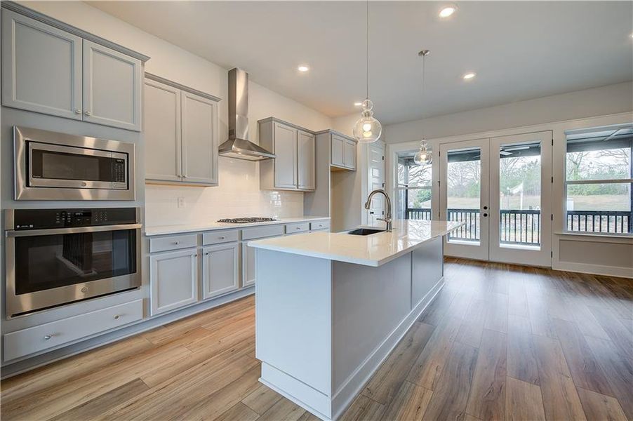 Furnished interior view inside a new home in Barrett Pointe, Kennesaw (Image 5).
