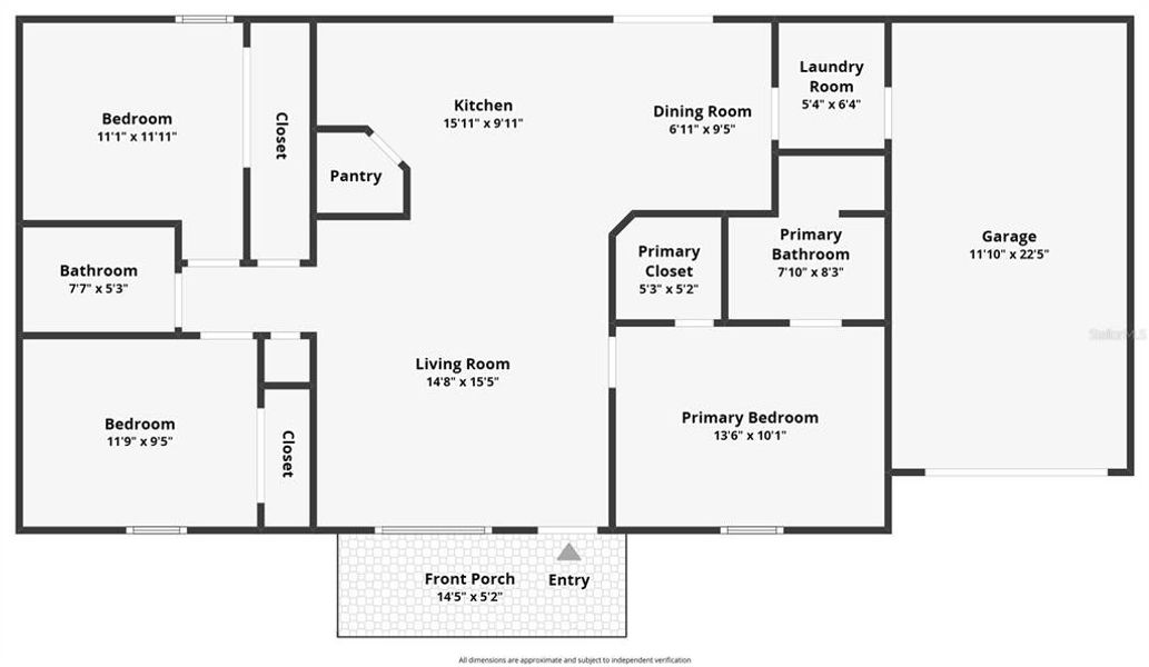 2D floor plan layout of this home in , Ocala, FL (Image 5).