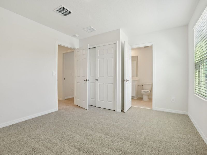 Spacious, unfurnished interior of a new home in The Meadow at Crossprairie Townes, St. Cloud (Image 13). Spacious, unfurnished interior of a new home in The Meadow at Crossprairie Townes, St. Cloud (Image 13).
