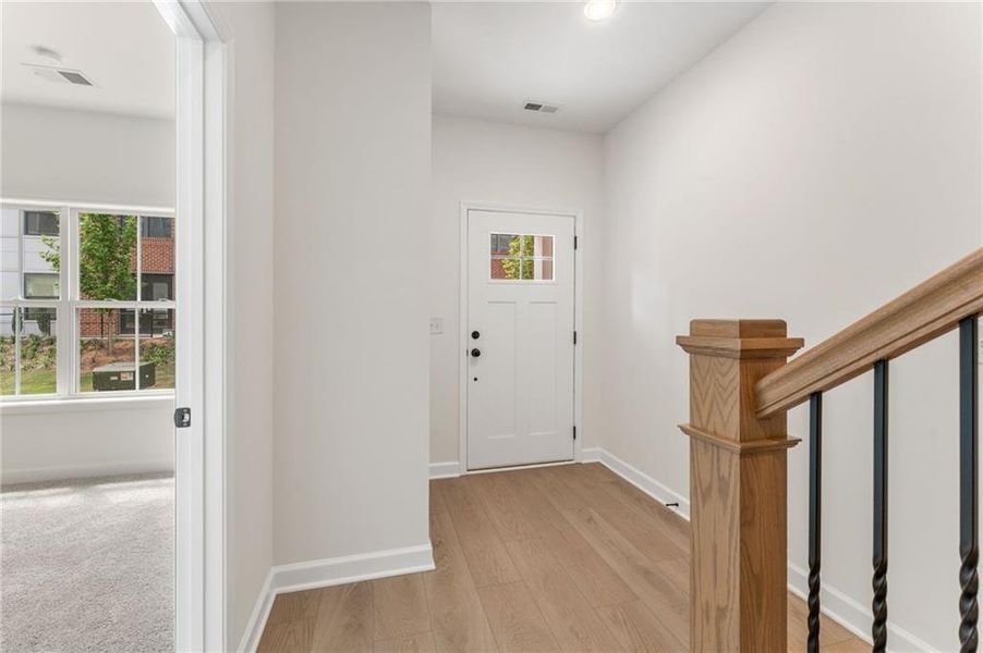 Spacious, unfurnished interior of a new home in Townes at South Main, Kennesaw (Image 18).