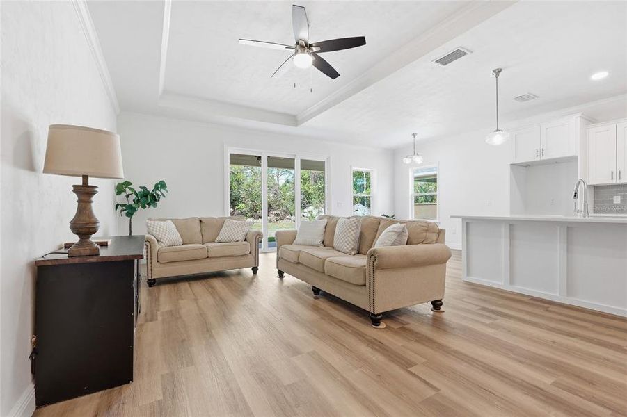Furnished interior view inside a new home in Grand Oaks, Gainesville (Image 17).