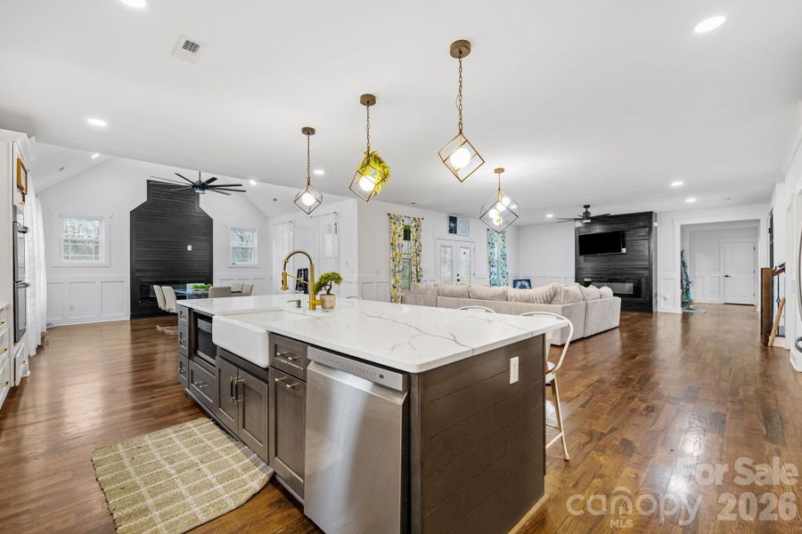 Furnished interior view inside a new home in , Monroe (Image 7).
