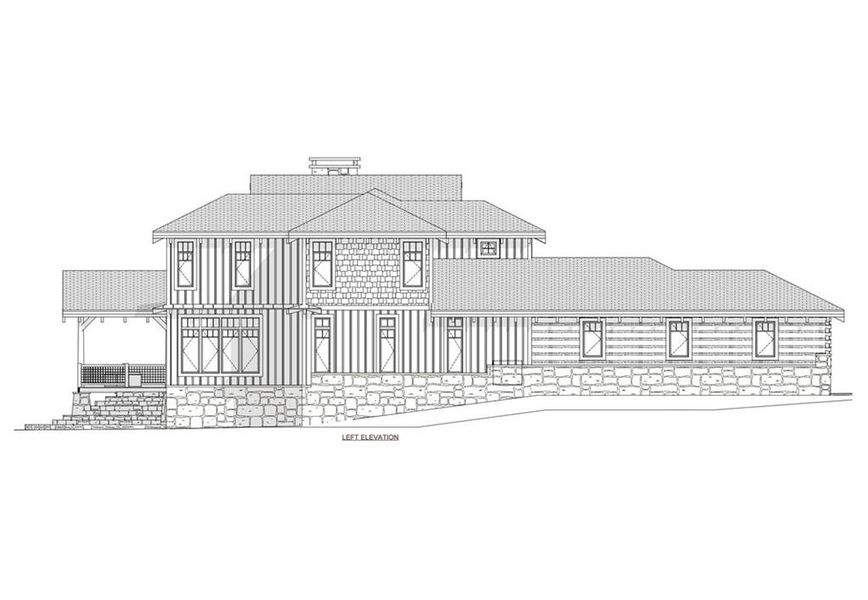 Front exterior of a new home in , Blue Ridge, GA, highlighting curb appeal (Image 9).