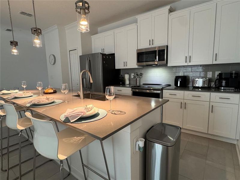 Furnished interior view inside a new home in , Kissimmee (Image 47).