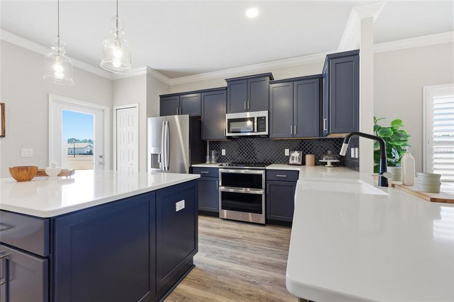 Furnished interior view inside a new home in , Gainesville (Image 13).