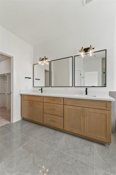 Furnished interior view inside a new home in , Houston (Image 8).