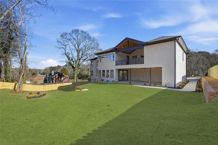 Exterior details and patio area of a home in , Lawrenceville (Image 37). Exterior details and patio area of a home in , Lawrenceville (Image 37).