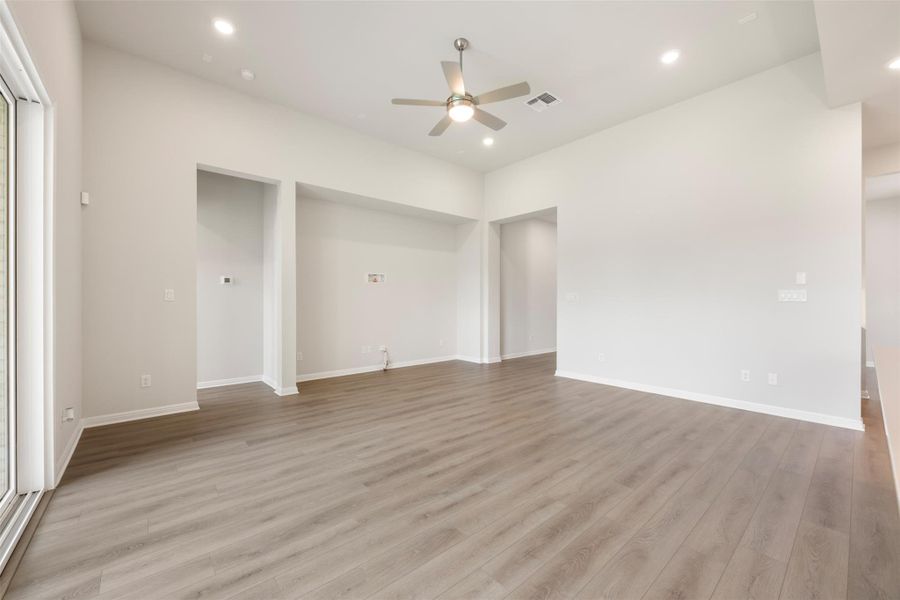 Spacious, unfurnished interior of a new home in The Trails at Carmel, Pflugerville (Image 21).