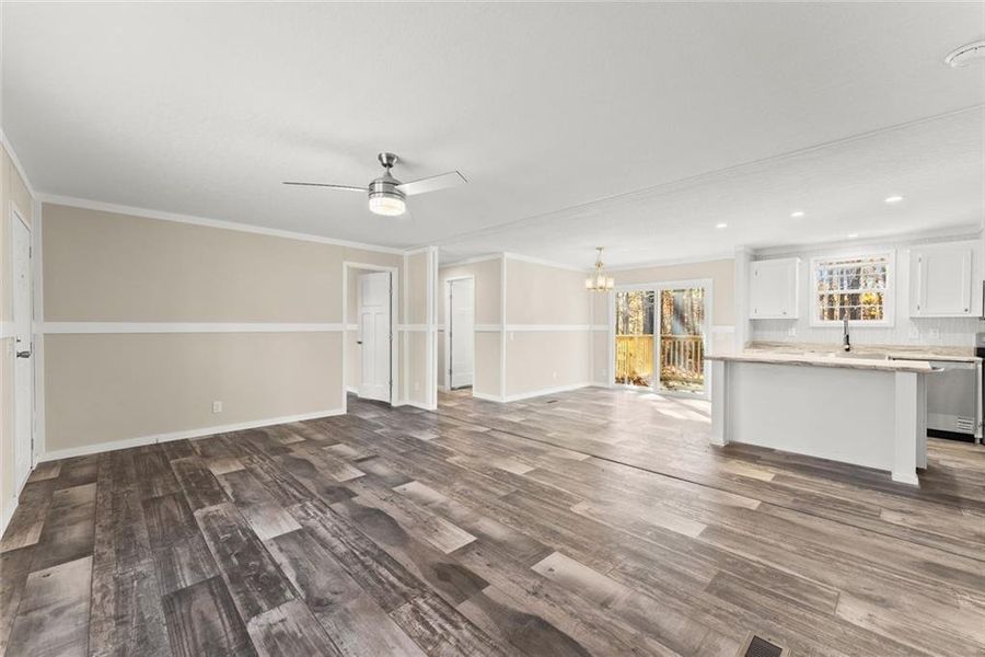 Spacious, unfurnished interior of a new home in , Cleveland (Image 10).